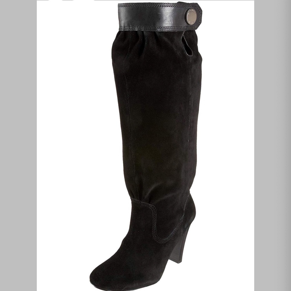 Micheal Kors Harness Suede Boots